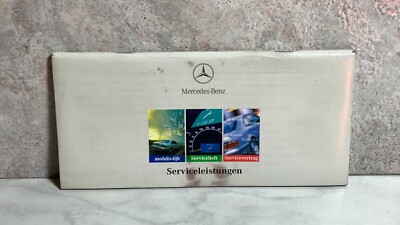 ORIGINAL Mercedes Benz W215 W220 Serviceleistungen Serviceheft  