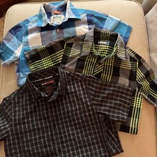 3 Boys Casual Dress Shirts Size S