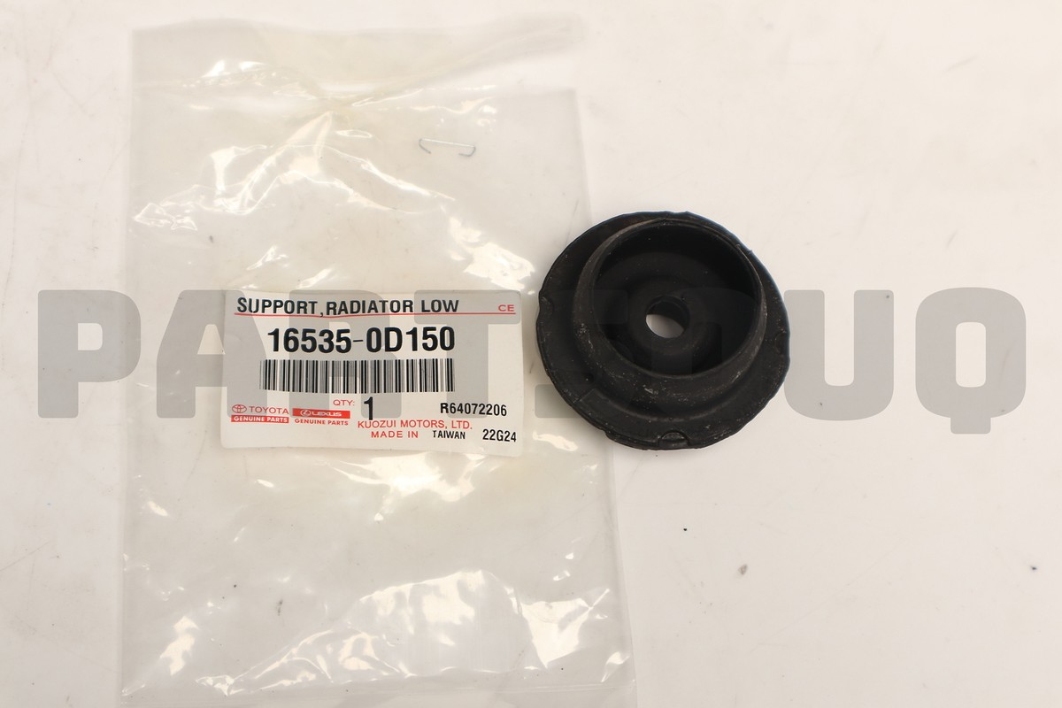 165350D150 Genuine Toyota SUPPORT, RADIATOR, LOWER 16535
