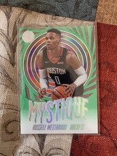 Russell Westbrook Panini Illusions Mystique Green #14 Card Was Opened With Spot
