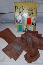 2 VTG Hosiery Penneys Gaymode 9 Thigh High Sheer Pantyhose Nylons Double Loop