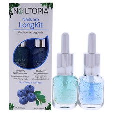 Nails are Long Kit by Nailtopia for Women - 2 Pc Kit 0.17oz