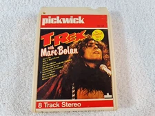 T. Rex With Marc Bolan- The Greatest Hits Vol. 1 8-Track Tape (A)  Splice-Tested