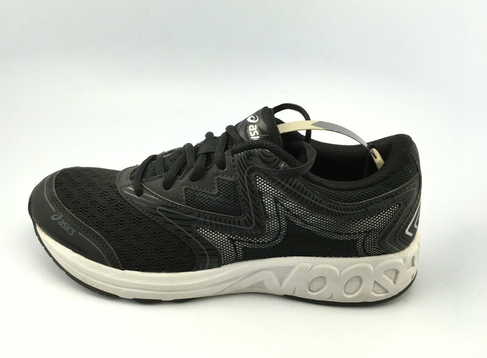 Asics C711N Gel NOOSA GS Black Kids Running Shoes Sz 6.5 M - Image 3 of 4