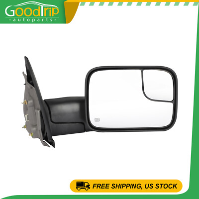 Passenger Side For 2002-2008 Dodge Ram 1500 2500 3500 Power Heated Tow Mirror