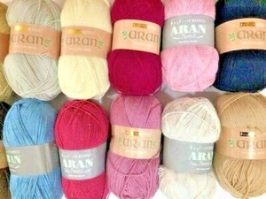 hayfield bonus tweed with wool aran 400g