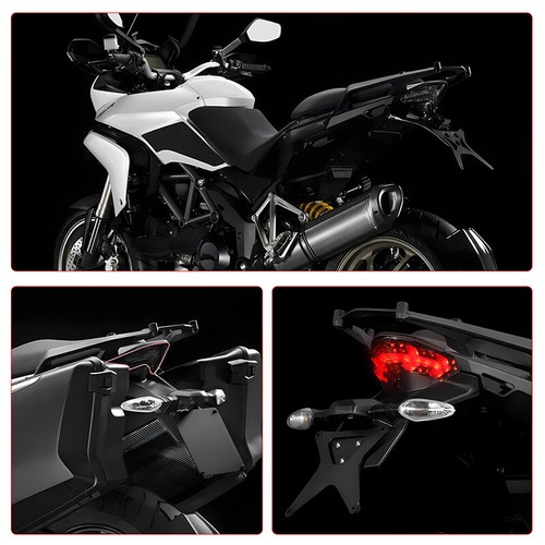 Integrated LED Tail Light Turn Signals For Ducati Multistrada 1200 / S 2010-2015 - Picture 9 of 10