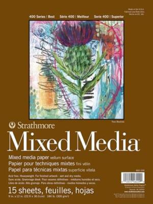 Strathmore Toned Mixed Media Paper  Assorted Colors , Sizes , Pattern Names 