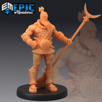 Sandy Pose A by Epic Miniatures Monster RPG D&D Pathfinder 3D Print Monk
