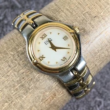 ESQ Esquire Women 100238A Two Tone Bracelet 23mm Quartz Analog Watch 6"