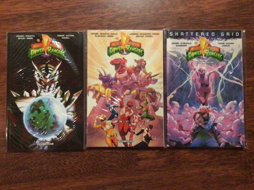 Mighty Morphin Power Rangers Vol 4,5,7 graphic novels TPB