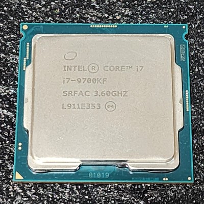 CPU Intel Core i7 9700KF 3.6GHz 8 cores 8 threads CoffeeLake PC  