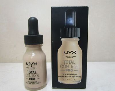 NYX Total Control  Drop Foundation Light Ivory   0.43oz