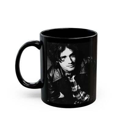 11oz Black Mug - I Miss Jeff Buckley Famous Musician Rest in Peace Hallelujah