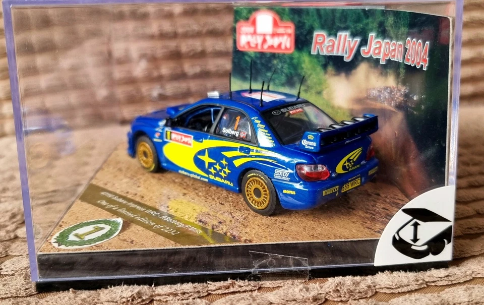 Vitesse 1/43 Subaru Impreza WRC солдберг/мельницы ралли Япония 2004 победитель - Изображение 4 из 4