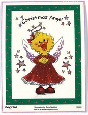 Suzy's Zoo "Christmas Angel" Scrapbook 4.5x6 Stickers 90009 BULK 25 SHEETS