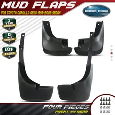 4x Mud Flaps Splash Guards Mudflaps for Toyota Corolla 1998 1999 2000 2001 2002
