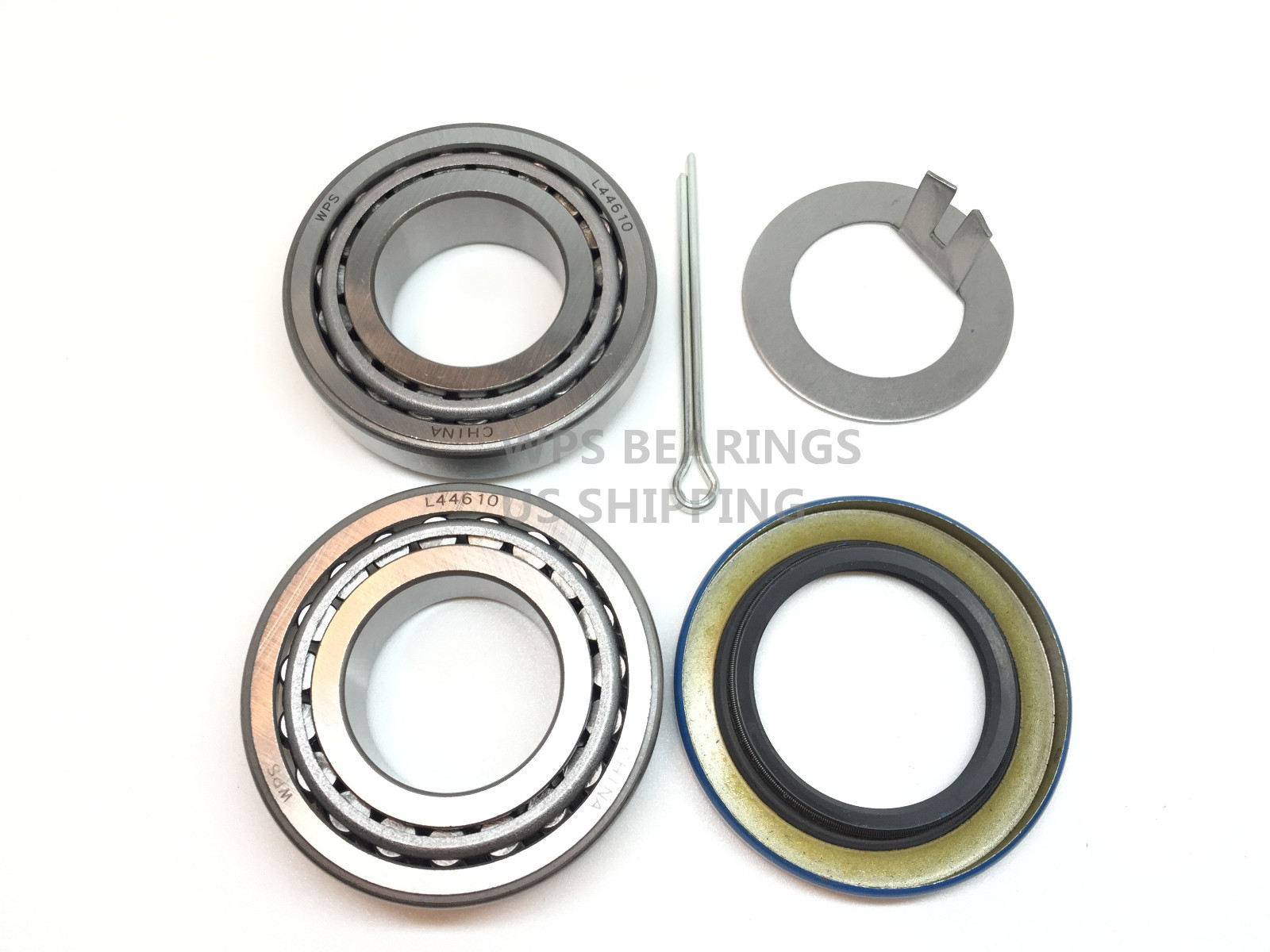 Trailer Hub Wheel Bearing Kit L44643 Seal 1.250'' for 2000 EZ Lube