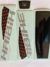 Dekor f Haibike Xduro Fullseven 10.0 Bosch Akkugehäuse 2018 rot grau NEU