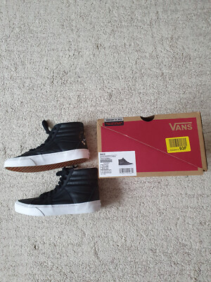 VANS OFF THE WALL DAMENSCHUHE HALBSCHUHE Gr:40 Uk:6,5schwarz