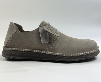 #ad #ad Clarks Gorsky Lace Gray Tan Suede Mens 12 Shoes Sneakers Casual Comfort 26171754 $45.01