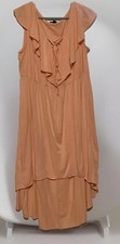Torrid Women’s Dress Sz 20 Ruffles Beach Sundress Boho Comfort Layered Hem