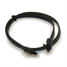 24IN SATA III Internal Data Black Bulk Cable Locking to 6GB