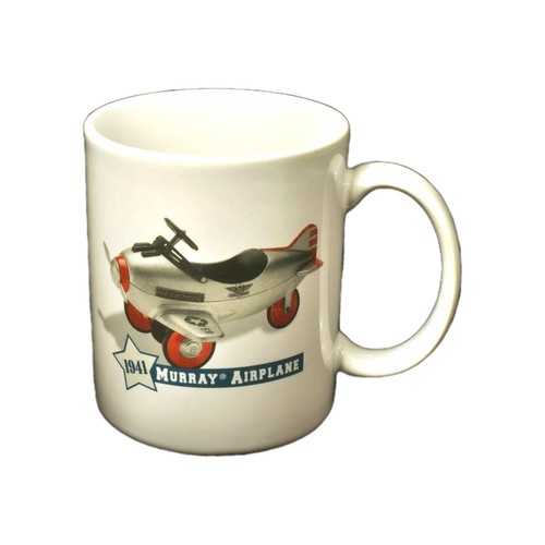 Coffee Mug Vtg Toy 1941 MURRAY AIRPLANE Hallmark Kiddie Car Classics - Picture 1 of 4