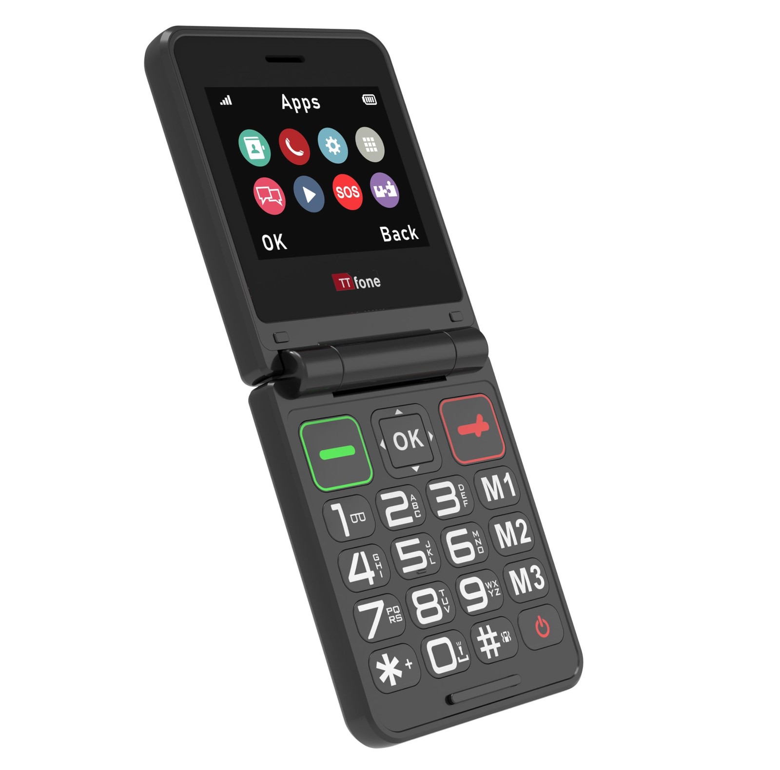 Ttfone Used - Tt660 Flip Mobile With Type-C Cable - Image 6