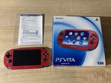 7162 PlayStation PS Vita PCH-1000 Cosmic Red TESTED Near Mint