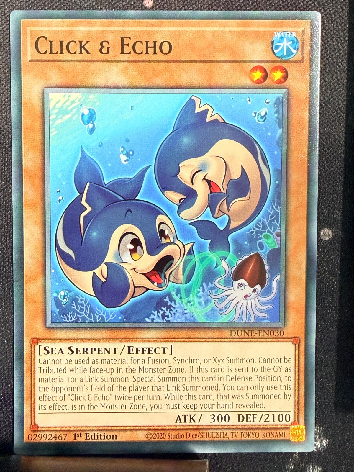 Click & Echo 1st Edition Common Duelist Nexus DUNE-EN030 NM