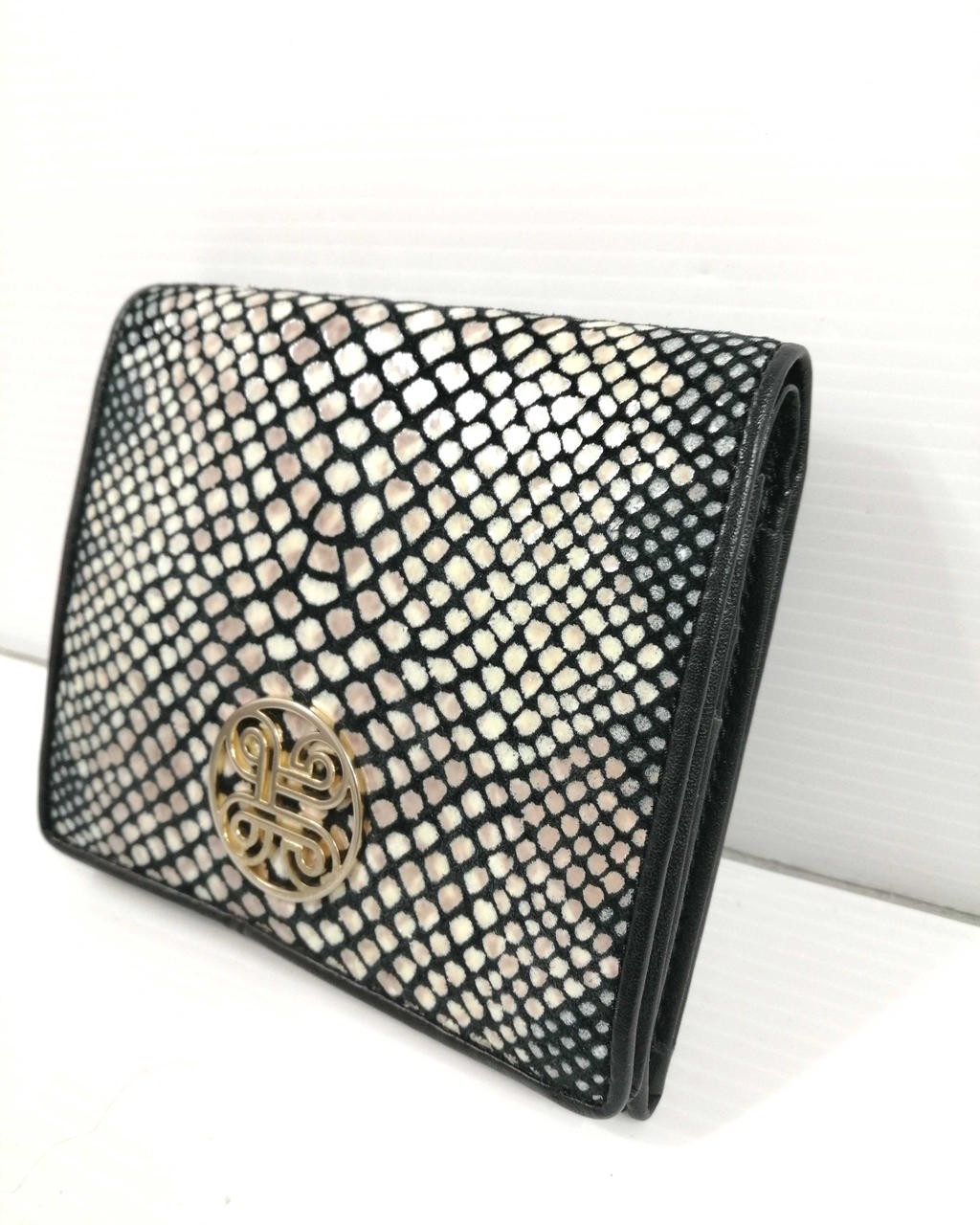 Folded Wallet Python K Blk Multi Hiroko Koshino K… - image 2