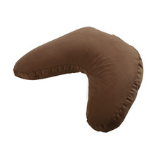 Hugger Mugger V-Shaped Meditation Cushion - Brown - Provides Support In