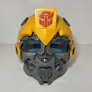 Casque Transformers Bumblebee Vision Taille Réelle – Réplique Officielle Hasbro, État Neuf
