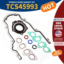 Engine Timing Cover Gasket Set TCS45993 Fit For GMC Sierra 3500 6.0L 2001-16