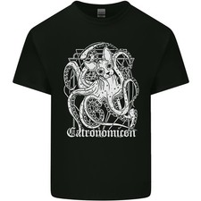 Catronomicon Teufel Octopus Katze Mythologie Herren Leichte Baumwolle T-Shirt