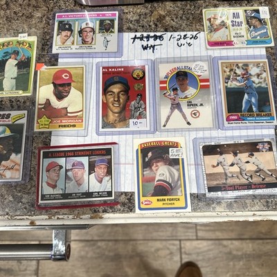 Vintage Baseball Card.s Rookies, Stars And More