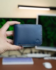 Mens wallet made of genuine leather  