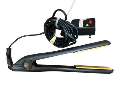 CHI Digital Ceramic Flat Iron Hair Straightener Black GF1001D Farouk Systems