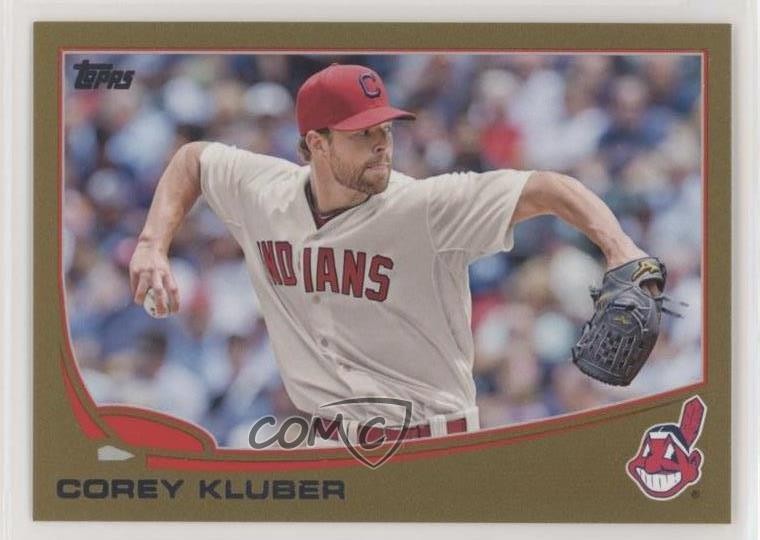 2013 Topps Update Gold 525/2013 Corey Kluber #US105 Rookie RC a8r