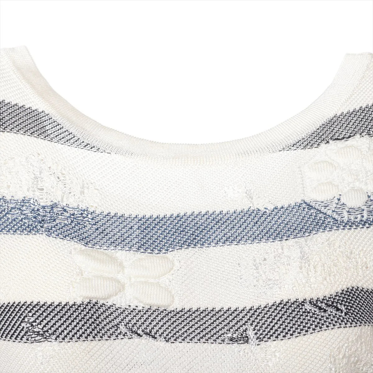 CHANEL BOUTIQUE ストライプセーター CHANEL 2018 STRIPED SWEATER – Ravenel Luxury Boutique