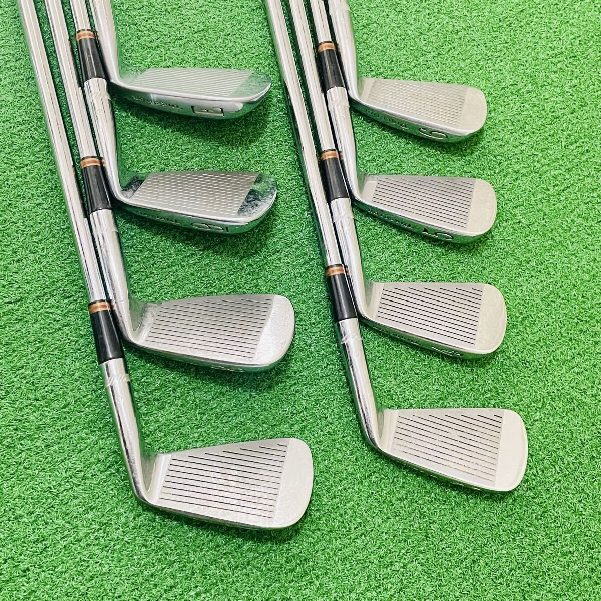 Ben Hogan LH Iron Set DIRECTOR 3-9,E Hogan APEX AMF Shaft Left