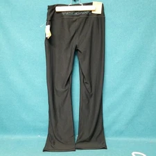 NWT Reebok Black Straight Leg Sport Athletic Base Layer Leggings Pants Women's M