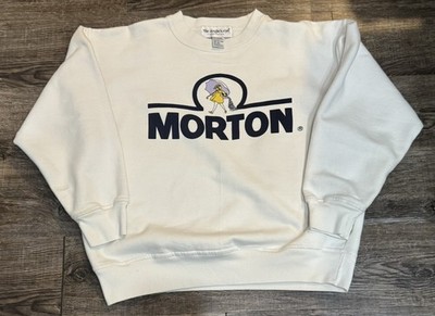 RARE! Vintage 1992 Eagle's Eye Trademark Morton Salt Girl Sweatshirt Size M 