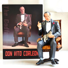 Statua action figure 16 cm Il Padrino Michael Vito Corleone modellino giocattolo NUOVO regalo