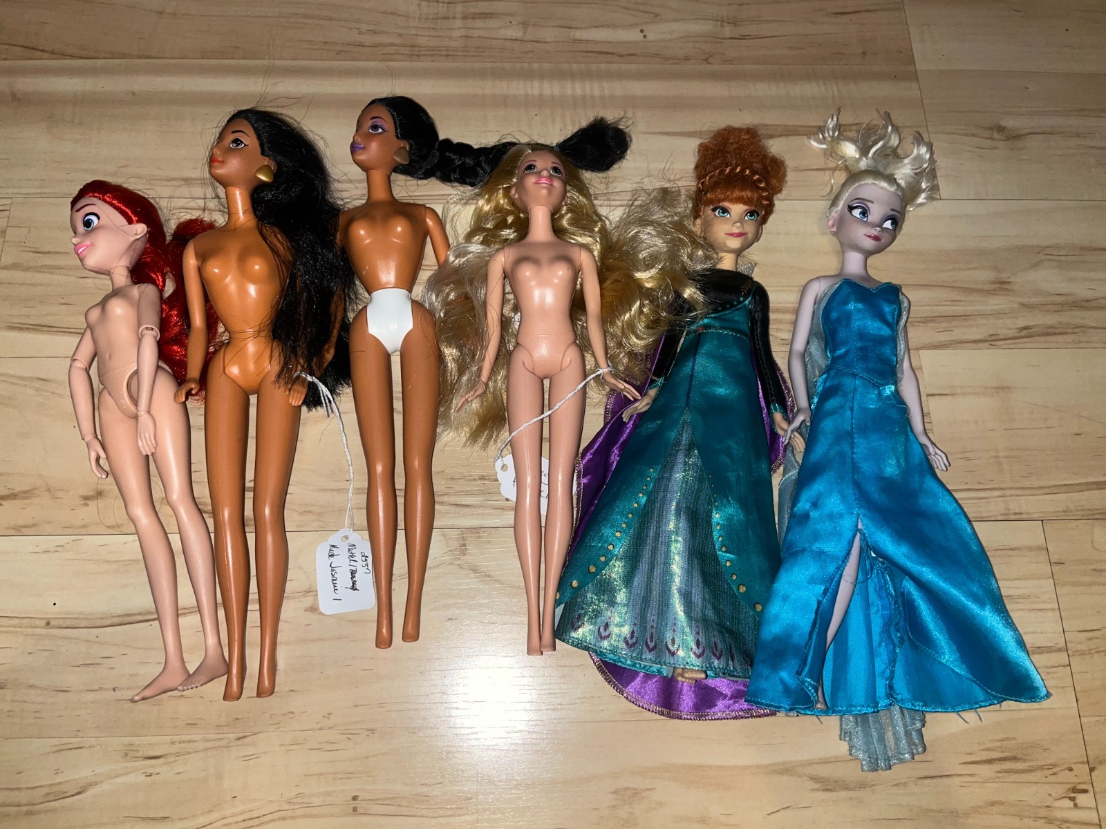 Lot Of 6 - Haircut Elsa