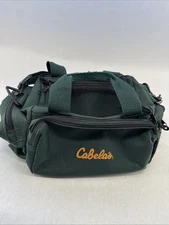 Cabela's Catch All Gear Bag Green Six Pockets Weather Resistant Hunting Camping