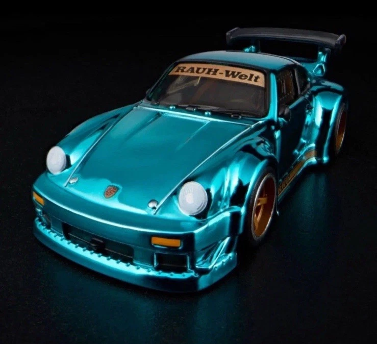 2025 Hot Wheels Collectors RLC Exclusive RWB Porsche 930 (Teal) - Image 2 of 2