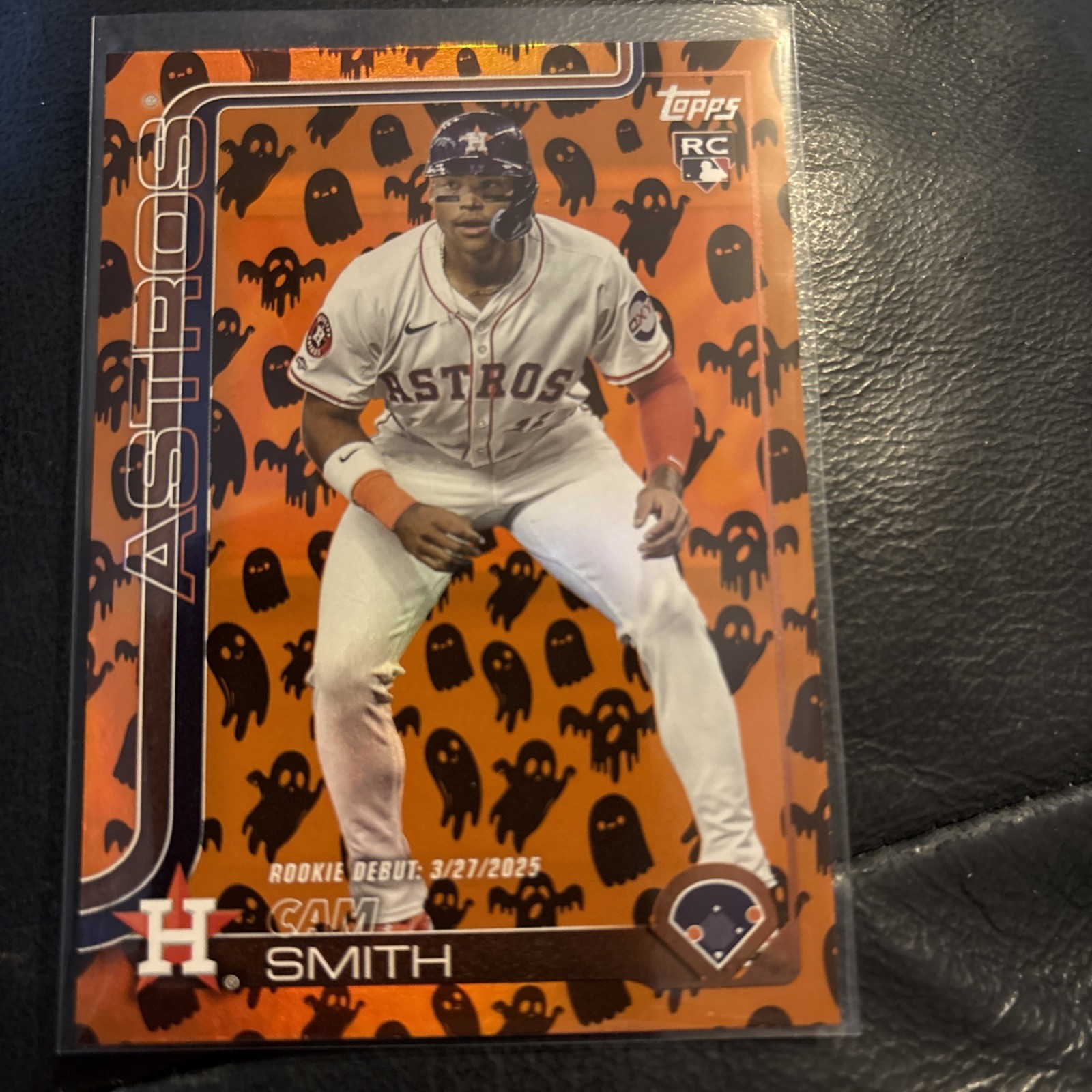 2025 Topps Update #US298 Cam Smith RC Holiday Rookie Halloween Ghosts