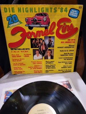 Formel Eins Highlights '84 LP EMI 1984 VG+ Vinyl EX Cover w/Inner Sleeve Germany